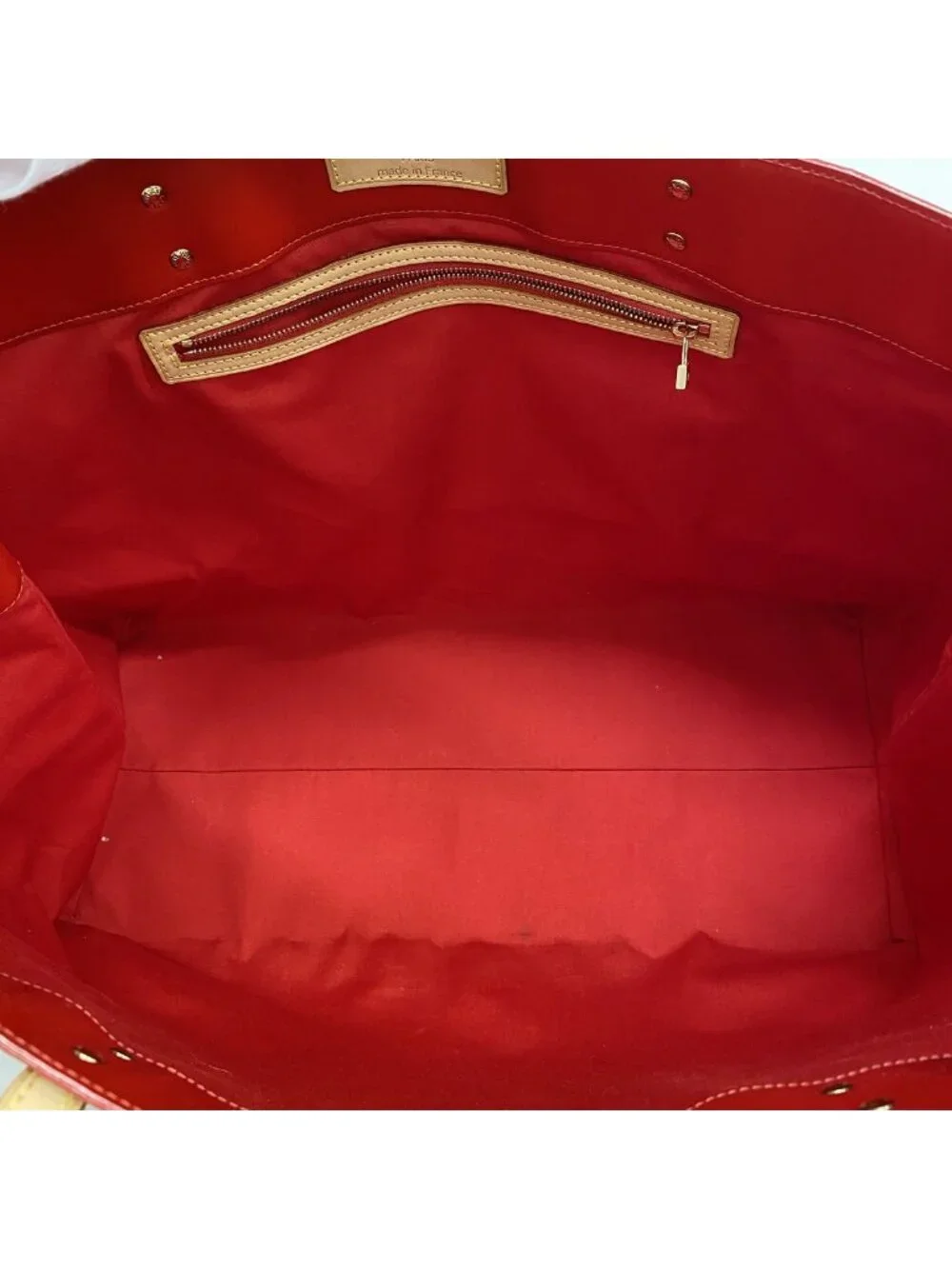 Louis Vuitton Boston Bag Vernis Reade GM Rouge